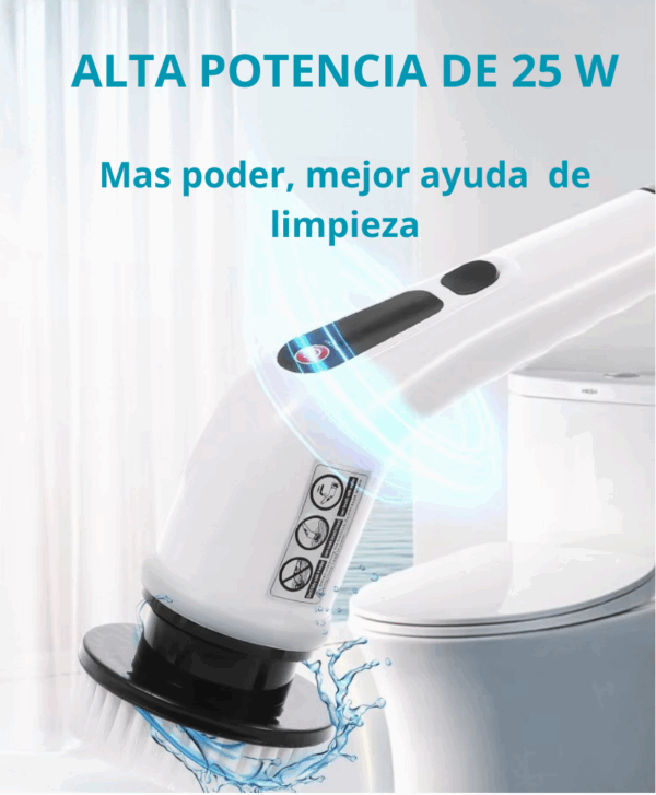 Cepillo eléctrico de limpieza 9 en 1