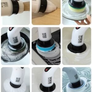 Cepillo eléctrico de limpieza 9 en 1